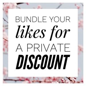 Bundle 2+ items for a private Discount ✨🌷